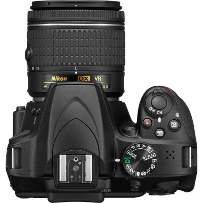 Дзеркальний фотоапарат Nikon D3400 kit (18-55+70-300)
