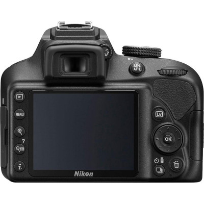 Дзеркальний фотоапарат Nikon D3400 kit (18-55+70-300)