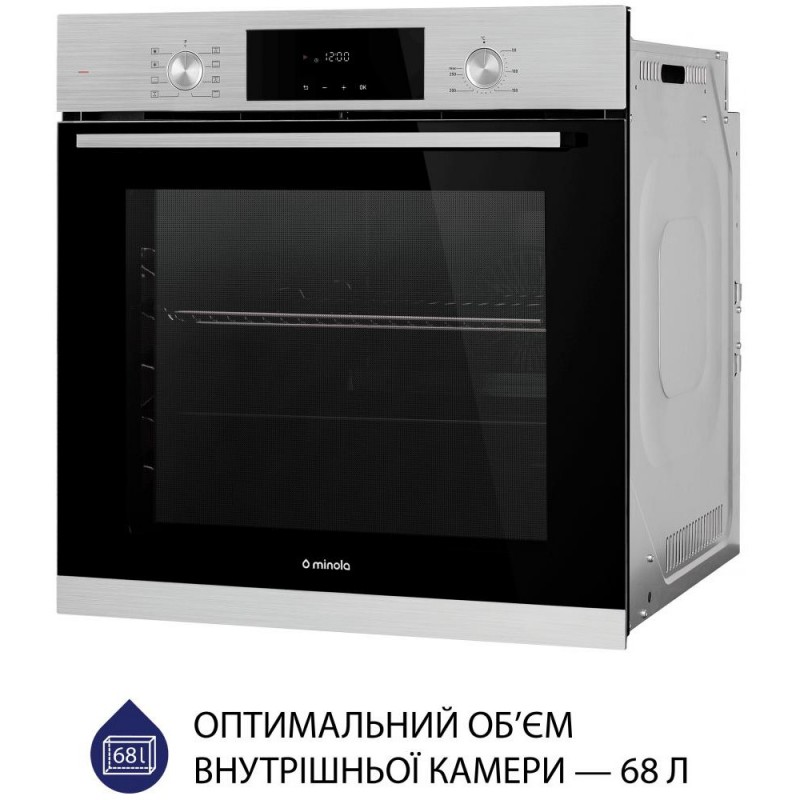 Духовка електрична Minola EOD 6804 Inox