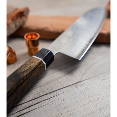 Японський ніж Santoku Suncraft Senzo Black (BD-04)