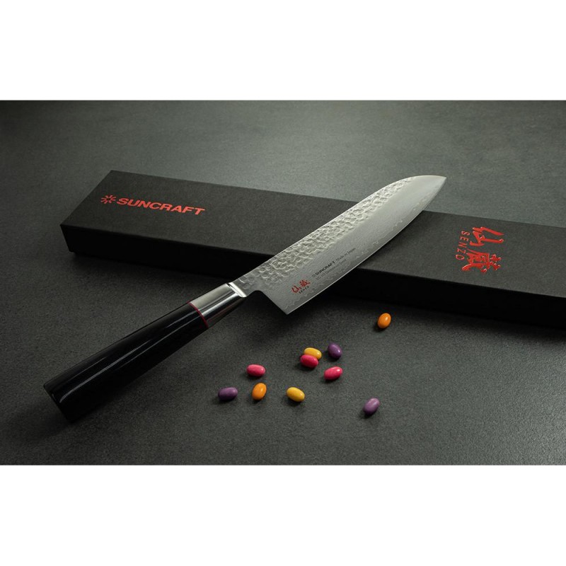 Японський ніж Santoku Suncraft Senzo Classic (SZ-04)