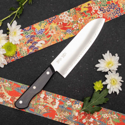 Японський ніж Santoku Suncraft Senzo Entree (EN-02)