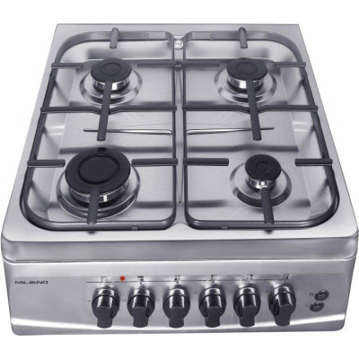 Комбінована плита MILANO ML50 E20 нержавіюча сталь