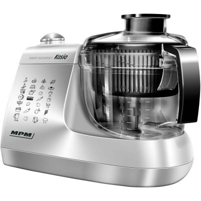 Кухонний комбайн MPM MRK-12 Silver-Black
