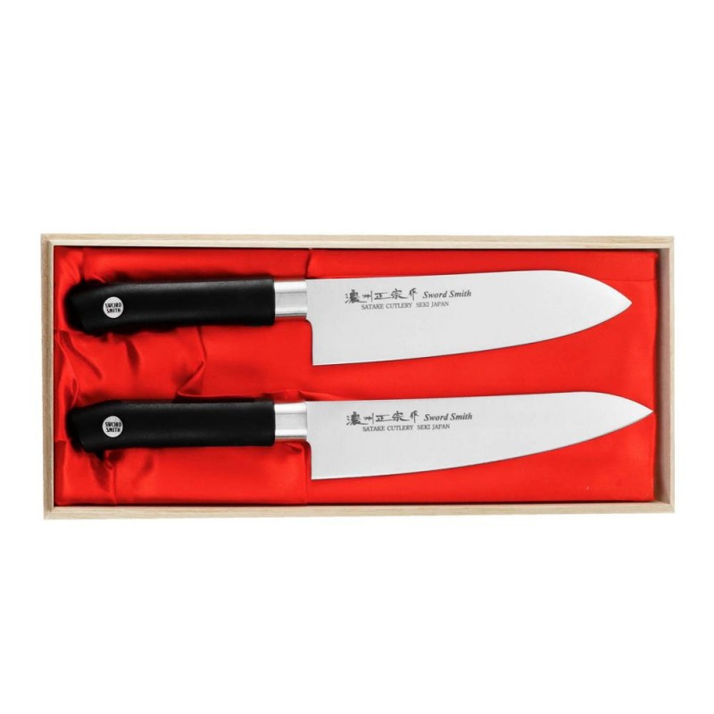 Набір із 2-х кухонних ножів Satake Swordsmith (HG8325W)