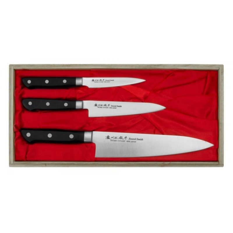Набір із 3-х кухонних ножів Satake Satoru (HG8364)