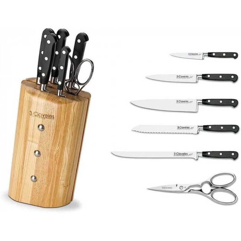 Набір кухонних ножів 3 Claveles Forge (01667)