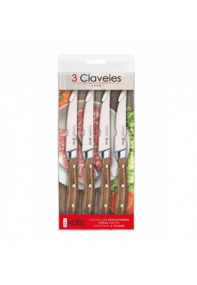 Набір кухонних ножів 3 Claveles Kobe (01046)
