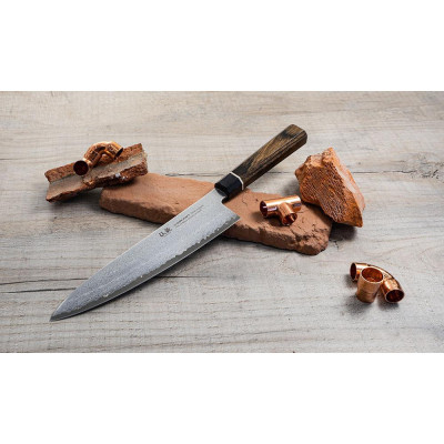 Ніж кухарський Suncraft Senzo Black (BD-05)