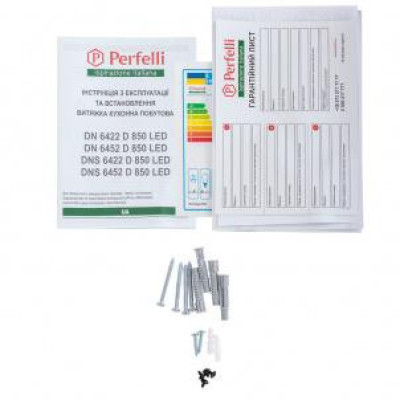 Похила витяжка Perfelli DNS 6452 D 850 GR LED