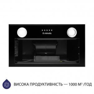 Вбудована витяжка Minola HBI 5622 BLF 1000 LED