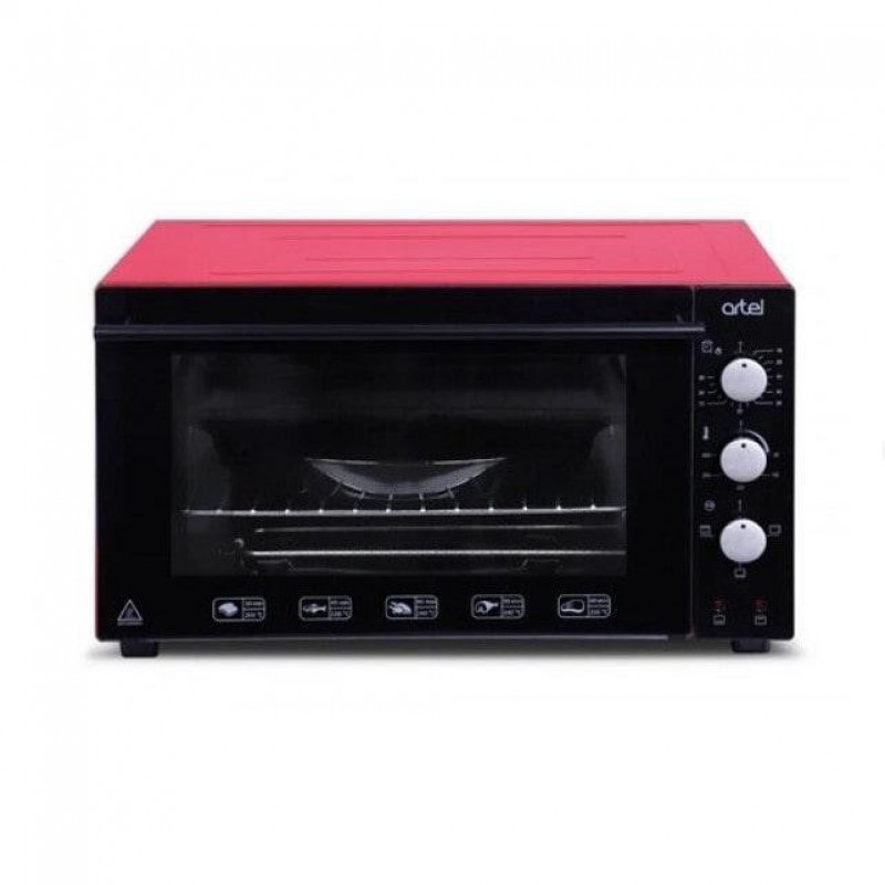 Духовка настільна Artel MD 4218 L Black Red