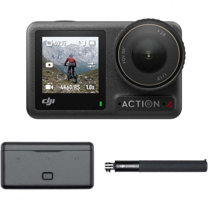 Екшн-камера DJI Osmo Action 4 Adventure Combo (CP.OS.00000270.01)