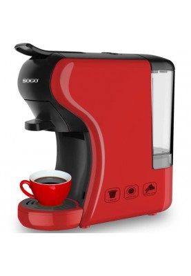 Капсульна кавоварка еспресо SOGO CAF-SS-5675-R