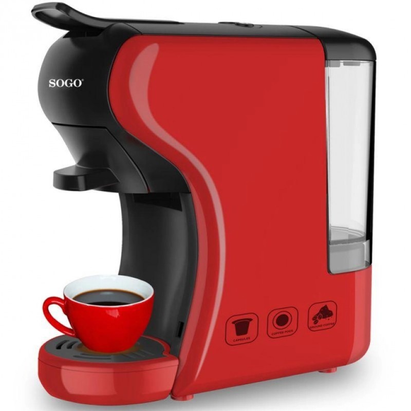 Капсульна кавоварка еспресо SOGO CAF-SS-5675-R