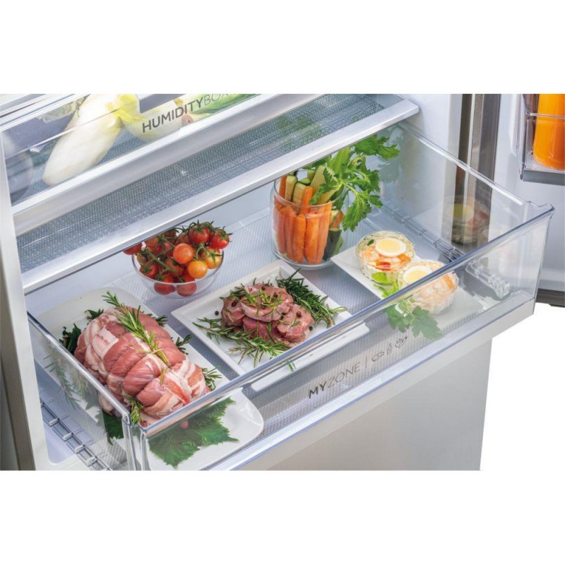 Холодильник із морозильною камерою Haier HTR7720DNMP