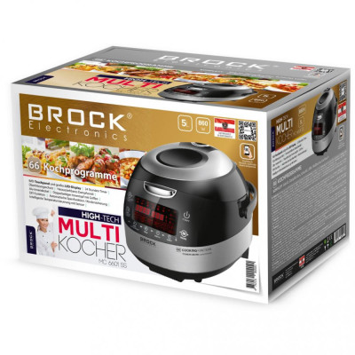 Мультиварка BROCK MC 6601 SS