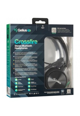 Навушники з мікрофоном Gelius Pro Crossfire GP HP-007 Black
