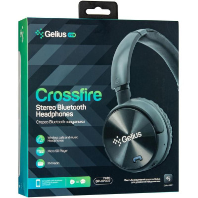 Навушники з мікрофоном Gelius Pro Crossfire GP HP-007 Pink