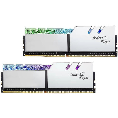 Пам'ять для настільних комп'ютерів G.Skill 64 GB (2x32GB) DDR4 3600 МГц Trident Z Royal (F4-3600C18D-64GTRS)