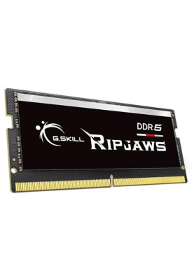 Пам'ять для ноутбуків G.Skill 16 GB SO-DIMM DDR5 5600 MHz Ripjaws (F5-5600S4040A16GX1-RS)