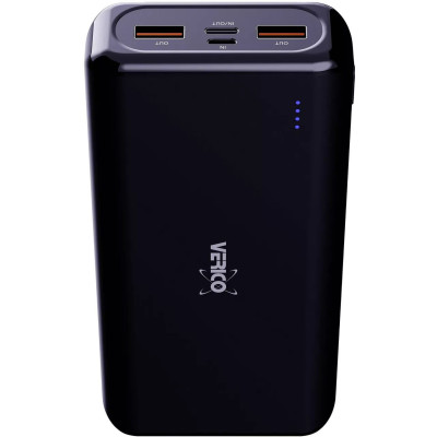 Повербанк 20000mAh Verico Power Guard Pro PD Black (4PW-PDPBK1-NN)