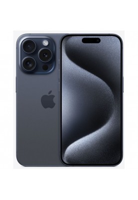 Смартфон Apple iPhone 15 Pro 256GB Blue Titanium (MTV63)