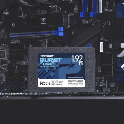 SSD накопичувач PATRIOT Burst Elite 1.92 TB (PBE192TS25SSDR)