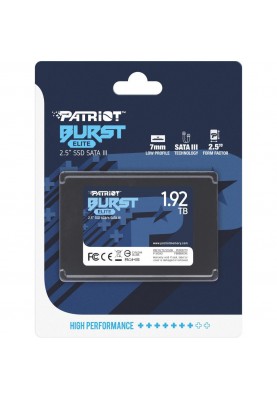 SSD накопичувач PATRIOT Burst Elite 1.92 TB (PBE192TS25SSDR)