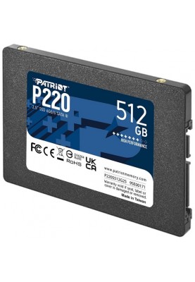 SSD накопичувач PATRIOT P220 512 GB (P220S512G25)