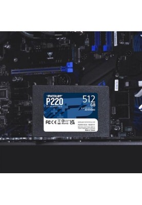 SSD накопичувач PATRIOT P220 512 GB (P220S512G25)