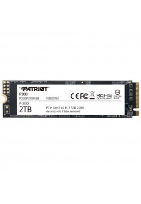 SSD накопичувач PATRIOT P300 2 TB (P300P2TBM28)