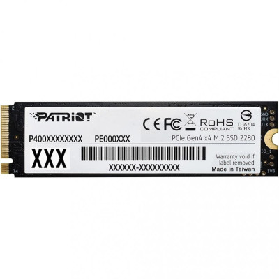 SSD накопичувач PATRIOT P400 Lite 500 GB (P400LP500GM28H) SSD накопичувач PATRIOT P400 Lite 500 GB (P400LP500GM28H)