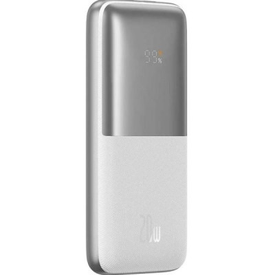 Зовнішній акумулятор (павербанк) Baseus Bipow Pro Digital Display 20W 10000 mAh White (PPBD040102)