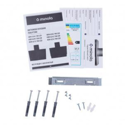 Похила витяжка Minola HDN 6212 IV 700 LED