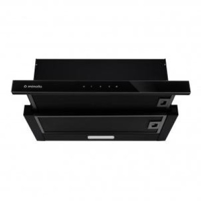Телескопічна витяжка Minola HTLS 6634 BLF 1000 LED GLASS