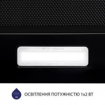 Телескопічна витяжка Minola HTLS 6634 BLF 1000 LED GLASS
