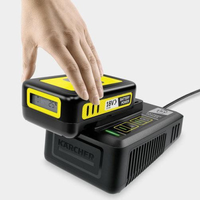 Акумулятор і зарядний пристрій для електроінструменту Karcher 2.445-062.0