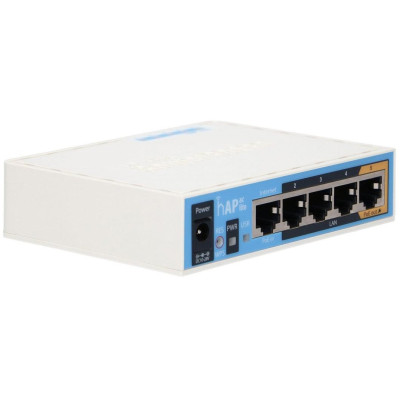 Бездротовий маршрутизатор (роутер) Mikrotik hAP ac lite (RB952Ui-5ac2nD)