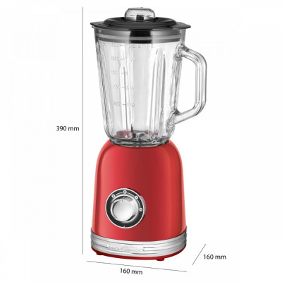 Блендер стаціонарний ProfiCook PC-UM 1195 Red