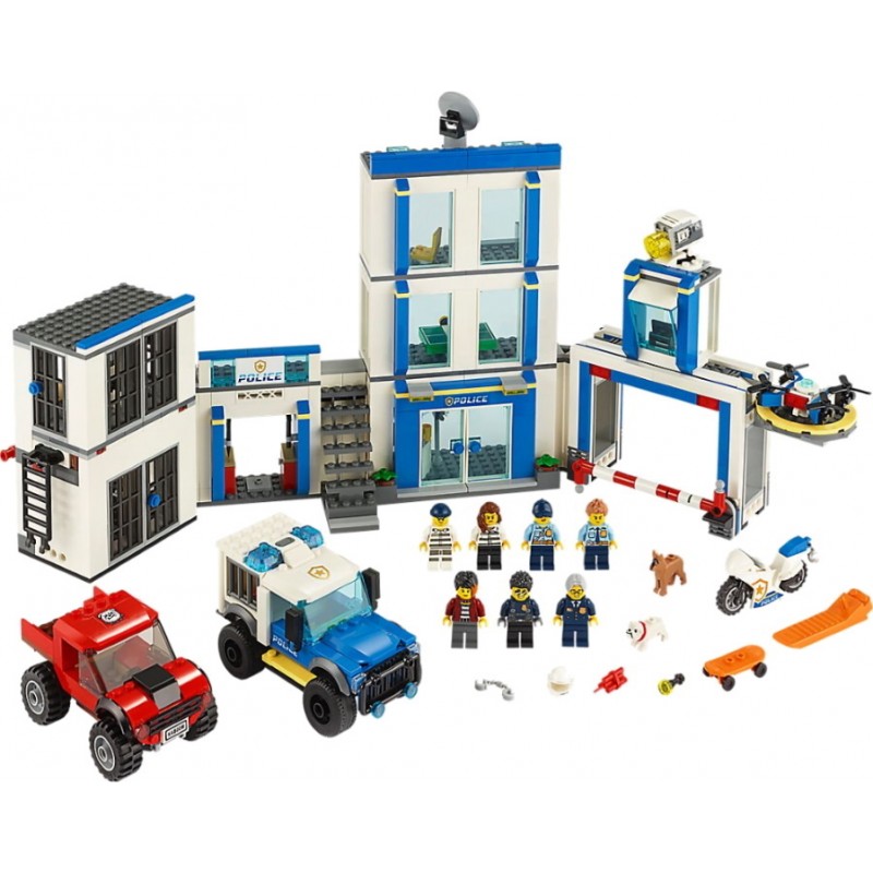 Блоковий конструктор LEGO City Поліцейський ділянку (60246)