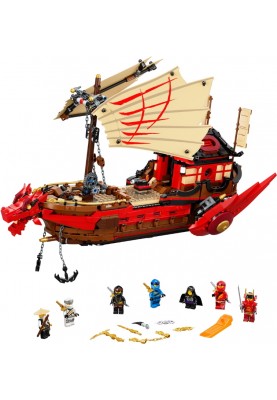 Блочний конструктор LEGO Ninjago Літаючий корабель Майстра Ву (71705)