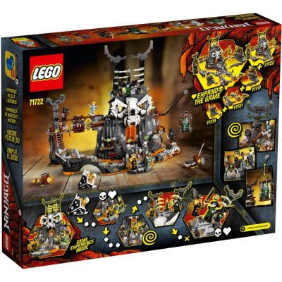 Блоковий конструктор LEGO Ninjago Підземелля чаклуна-скелета 1171 деталь (71722) Блоковий конструктор LEGO Ninjago Підземелля чаклуна-скелета 1171 деталь (71722)
