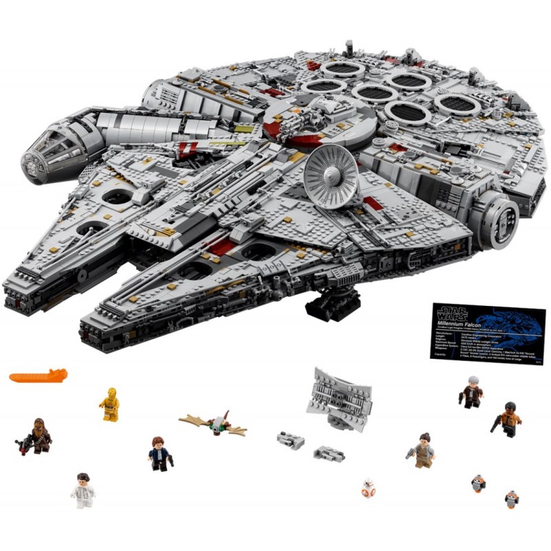 Блоковий конструктор LEGO Star Wars Сокіл Тисячоліття (75192)