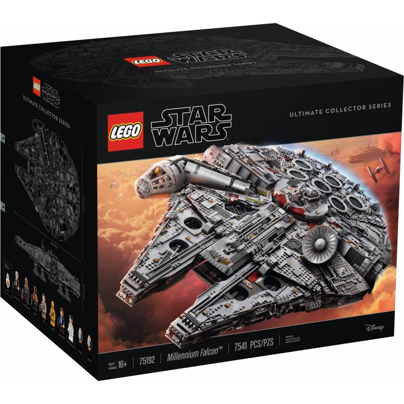 Блоковий конструктор LEGO Star Wars Сокіл Тисячоліття (75192)