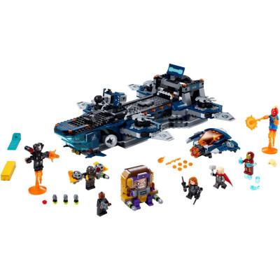 Блоковий конструктор LEGO Super Heroes Гелікарріер 1249 деталей (76153)
