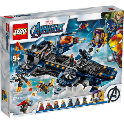 Блоковий конструктор LEGO Super Heroes Гелікарріер 1249 деталей (76153)