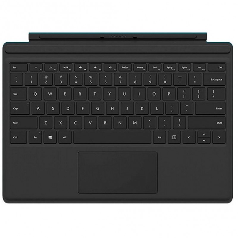 Чохол-клавіатура для планшета Microsoft Surface Pro Type Cover Black FMN-00001