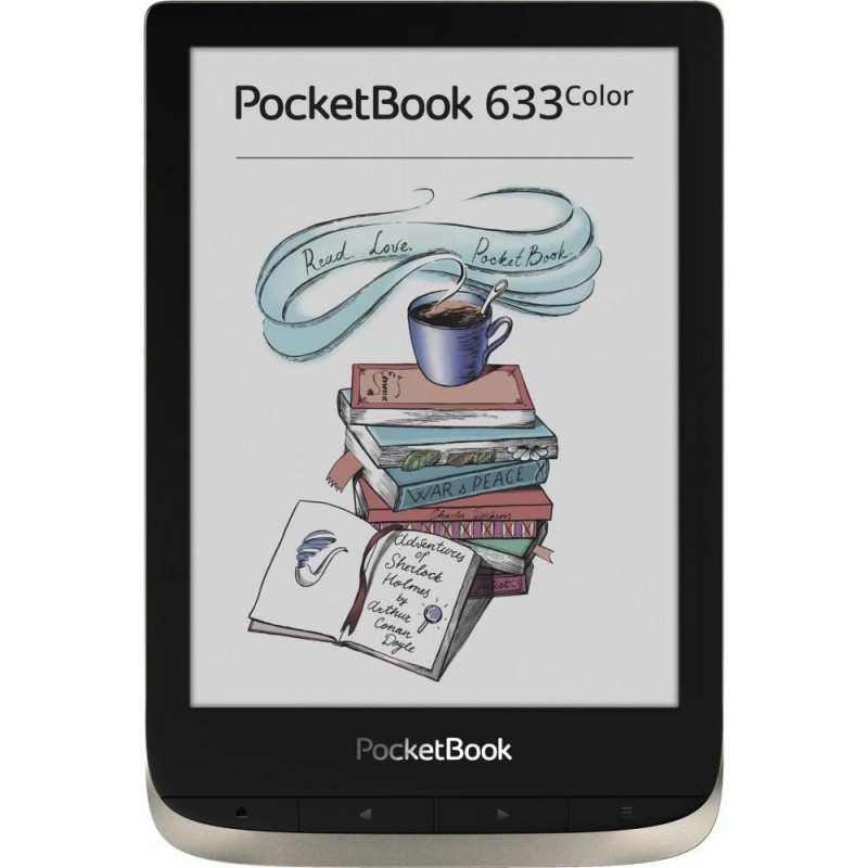 Пательня електричнанна книга PocketBook 633 Color Moon Silver (PB633-N-CIS)