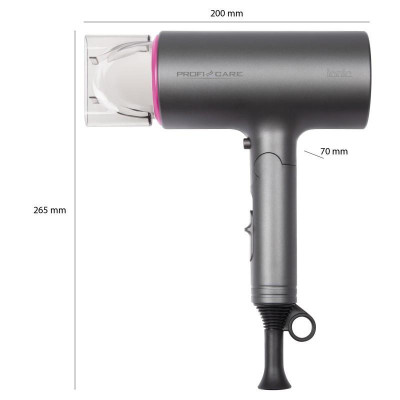 Фен дорожній ProfiCare PC-HT 3073 Pink